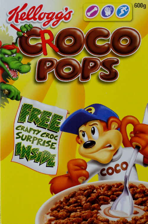 2002 Croco Pops Free Surprise issued in Kelloggs Coco Pops
