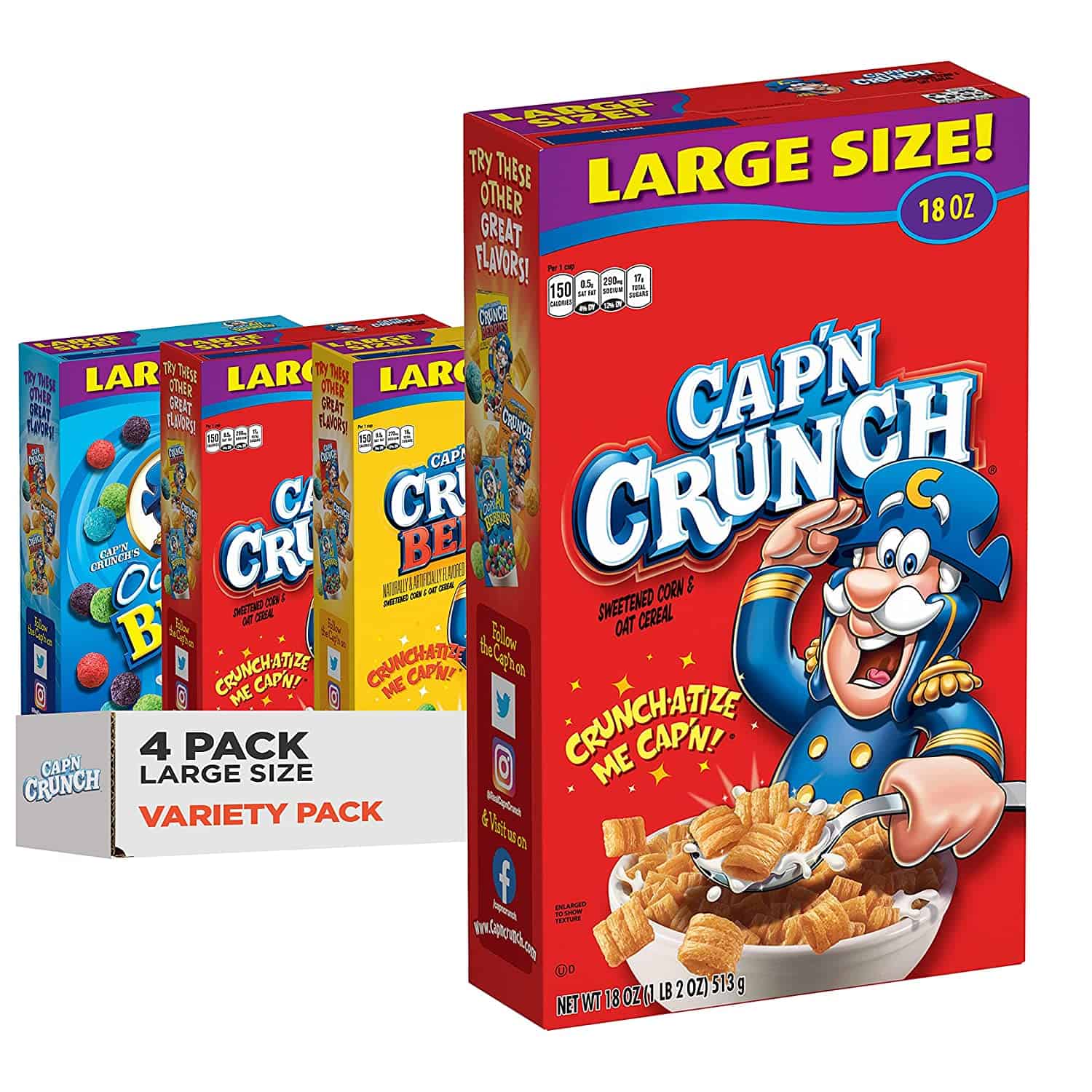 Is Cap'n Crunch Cereal Healthy? Ingredients & Nutrition Facts