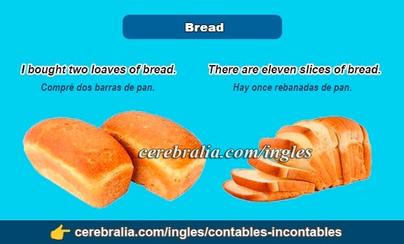 🥇【 BREAD ES ¿CONTABLE O INCONTABLE? 】 ️