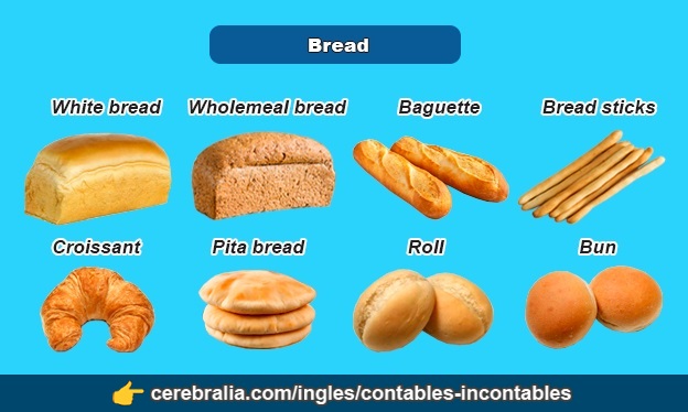 🥇【 BREAD ES ¿CONTABLE O INCONTABLE? 】 ️