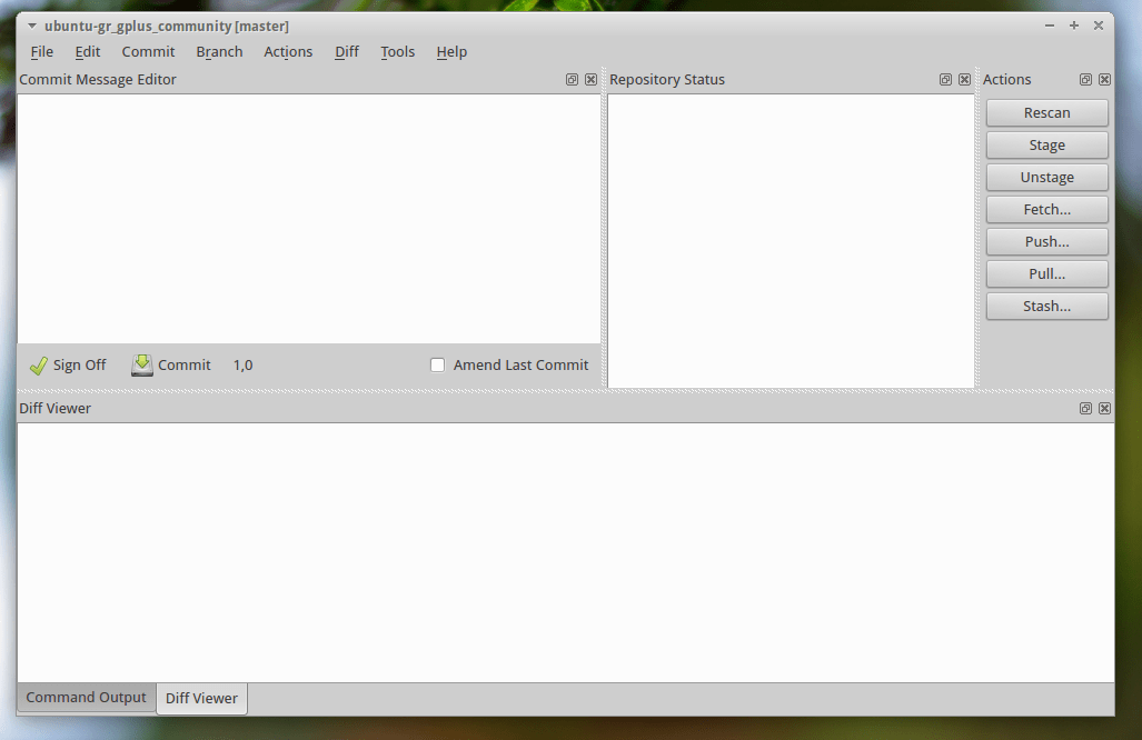 Github Step by step management of Github with Git Cola GUI Cerebrux