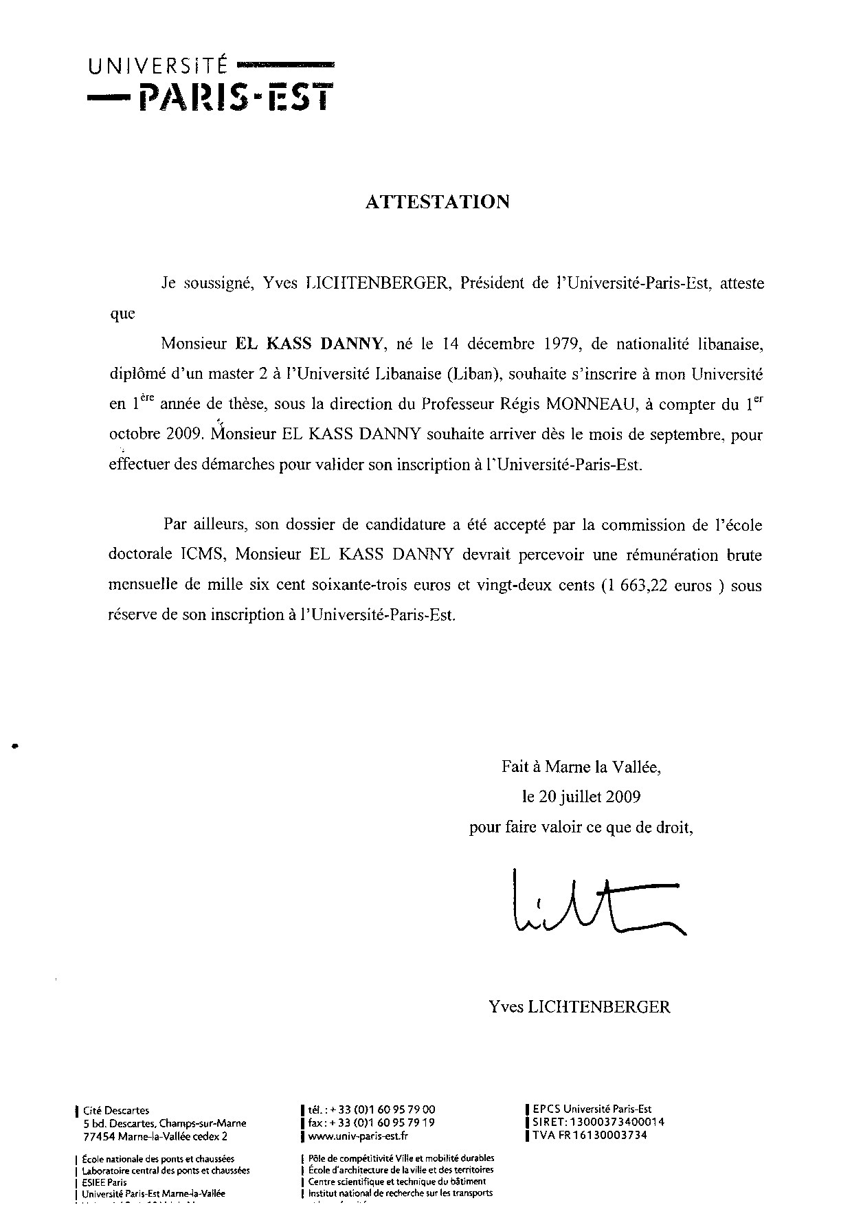 [45+] Exemple De Lettre De Demande Dinscription Au Doctorat