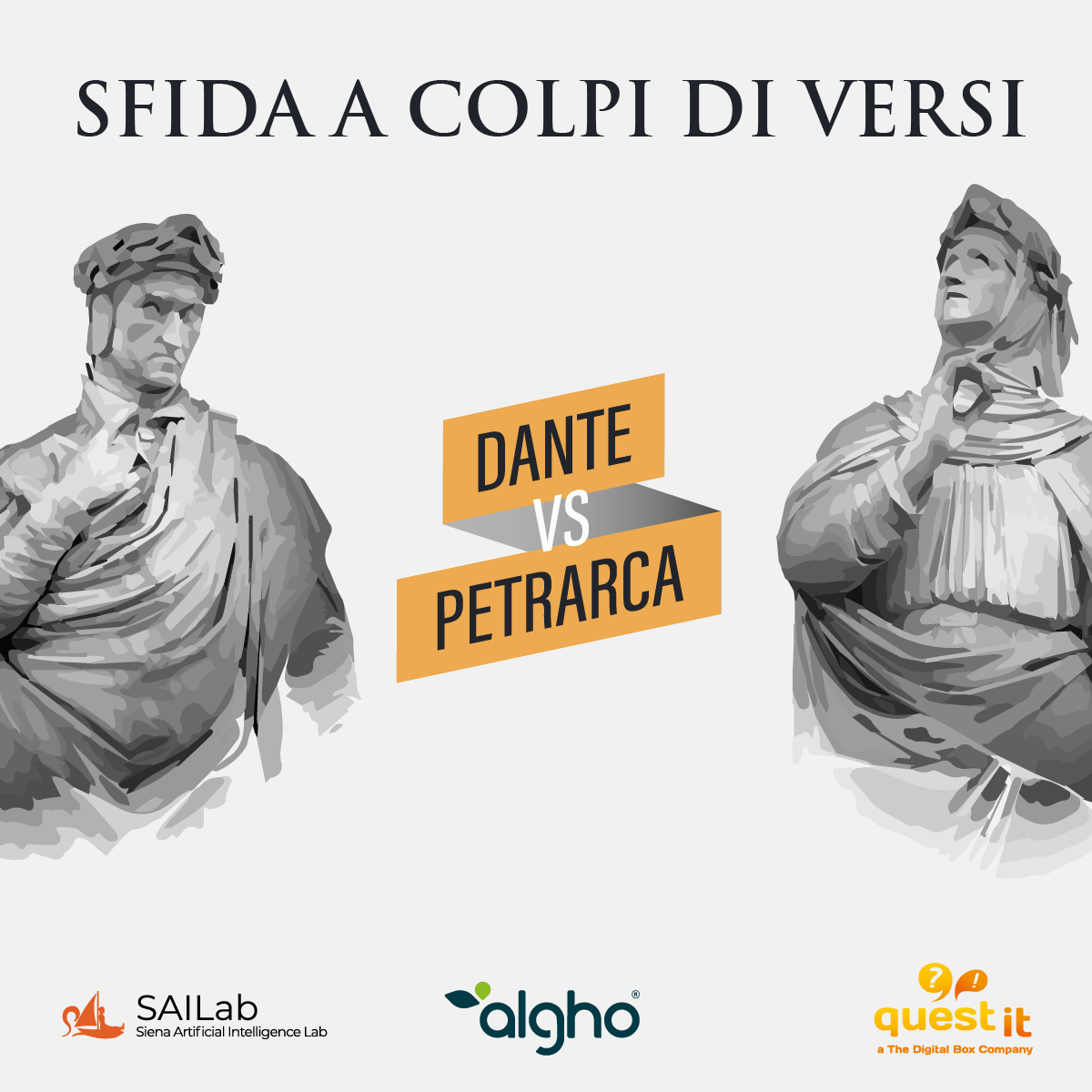 Dante vs Petrarca confronto a colpi di versi.