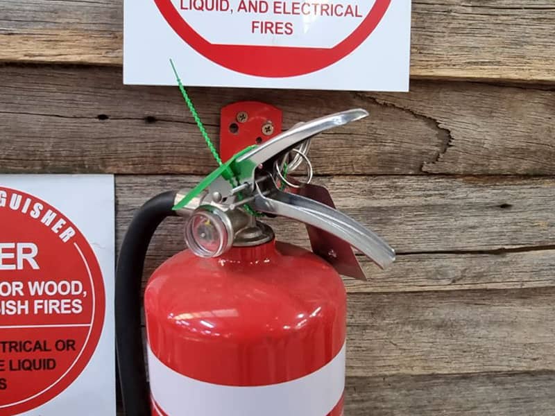 Fire Extinguisher Tags and Labels Certags UK