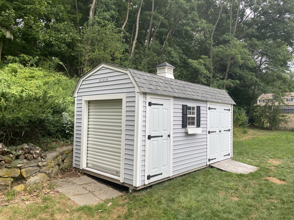 Shed Exterior Repainted in Framingham Metrowest