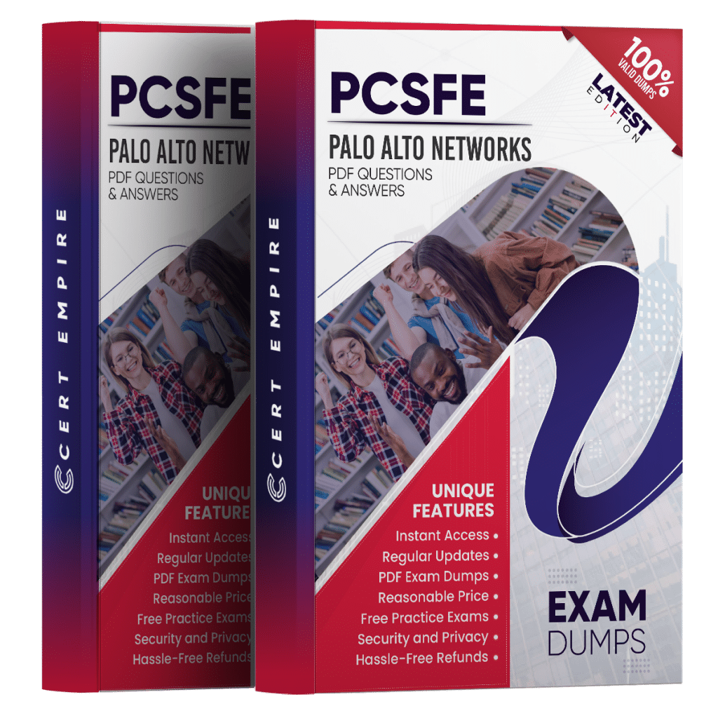 Pass Your PCSFE Certification with PALO ALTO NETWORKS Exam Dumps Cert
