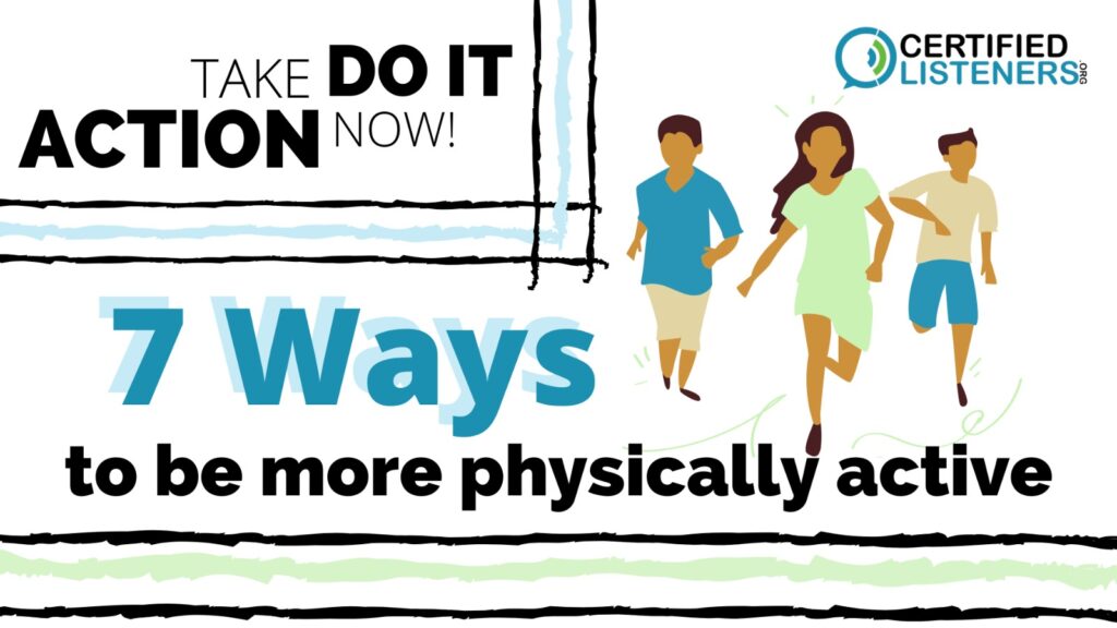 6 ways to be more physically active during the day Certified