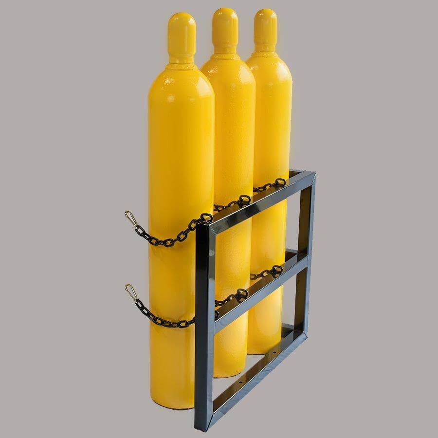 3D1WR Gas Cylinder Storage Rack Certified Medical Sales