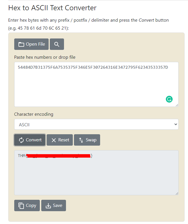 Hex To Ascii Converter Rapidtables