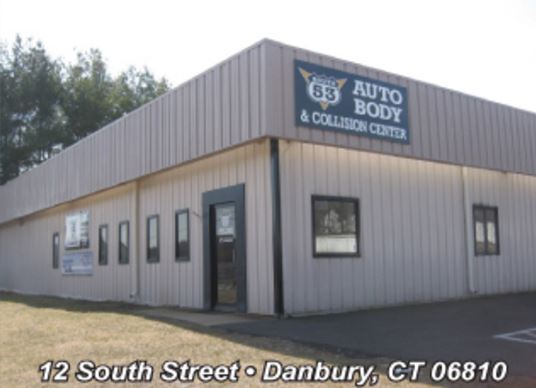 Route 53 Auto Body Phone (203) 7480579 Address 12 South St