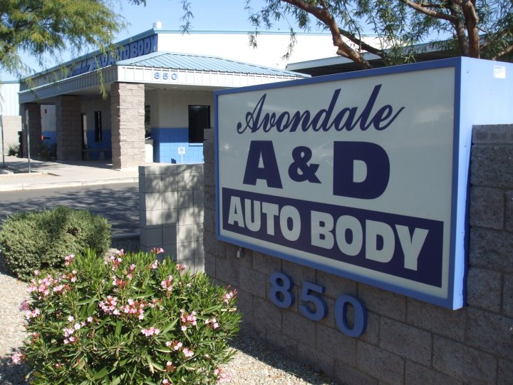 A & D Auto Body Avondale Phone (623) 9322688 Address 850 E