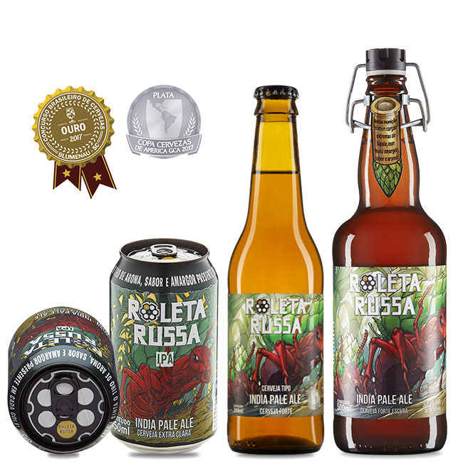IPA INDIA PALE ALE Cerveja Roleta Russa