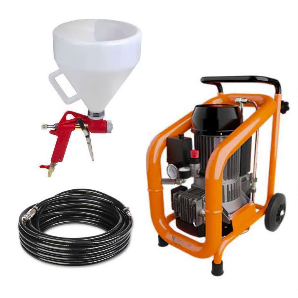 Top Coat Render Hopper Gun with Compressor Kit CES Hire