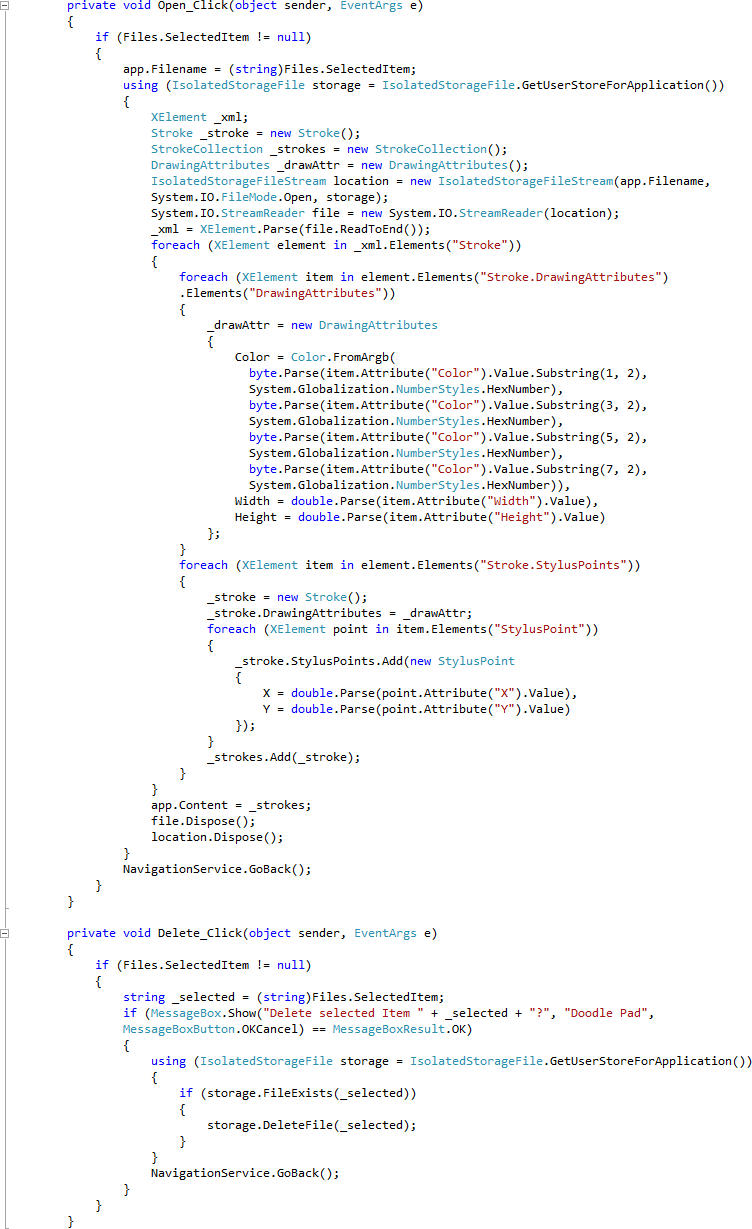 Silverlight Tutorials Doodle Pad