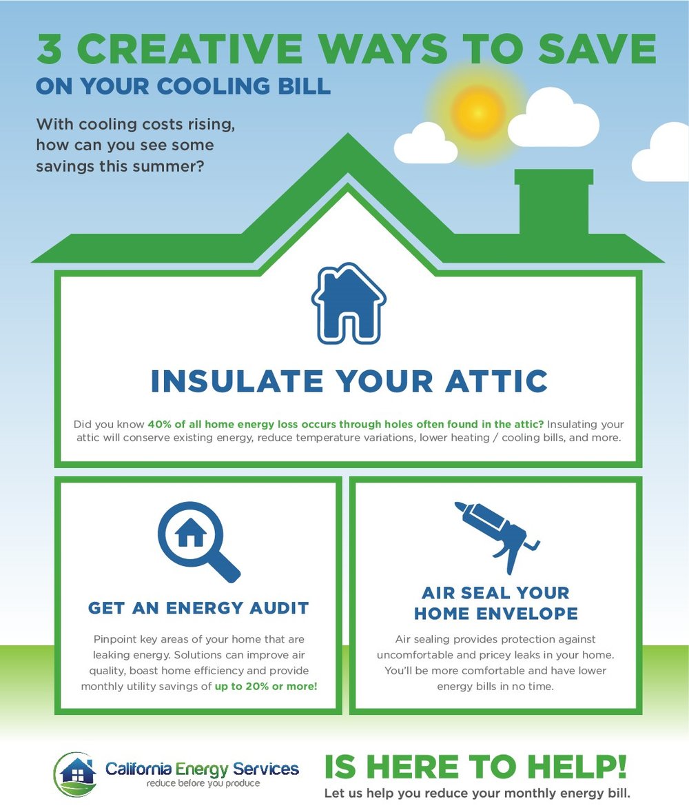 3 Creative Ways to Save on Your Cooling Bill Beat The Sacramento Heat!