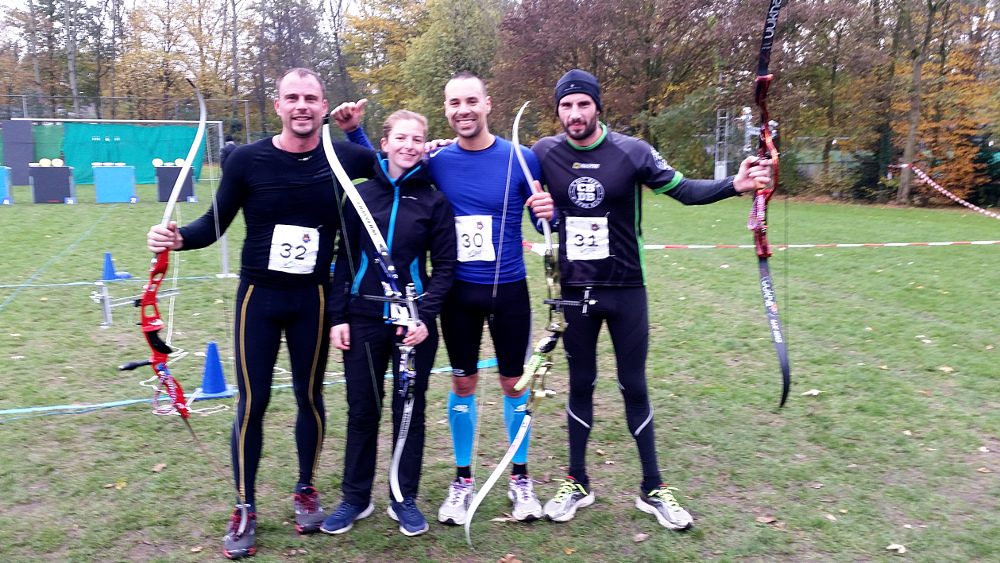 Run Archery Wageningen 2016 C'est bien d'etre bien