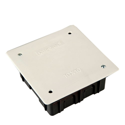 100 x 100 x 45 FlushMounted Square Junction Box KB.0351