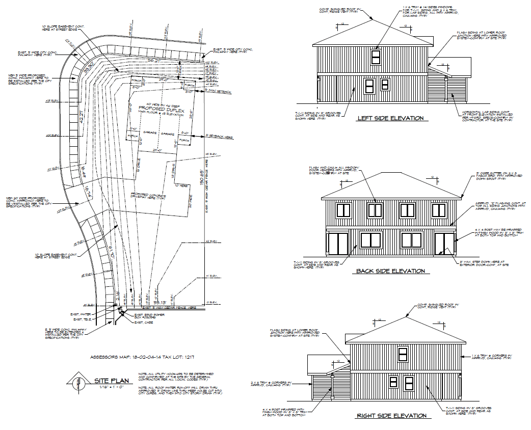 Duplex Construction Loan in Springfield, Oregon