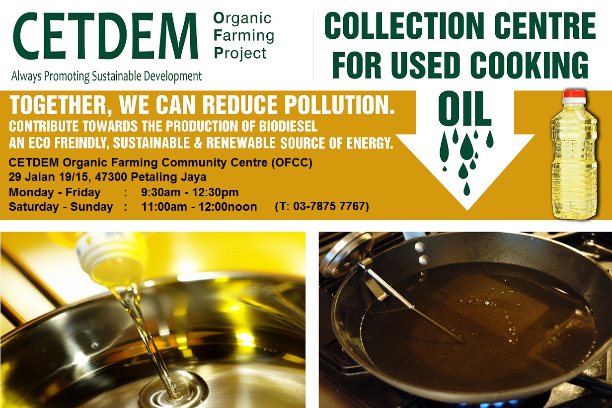 Day 8 Cooking oil recycle centres at Selangor