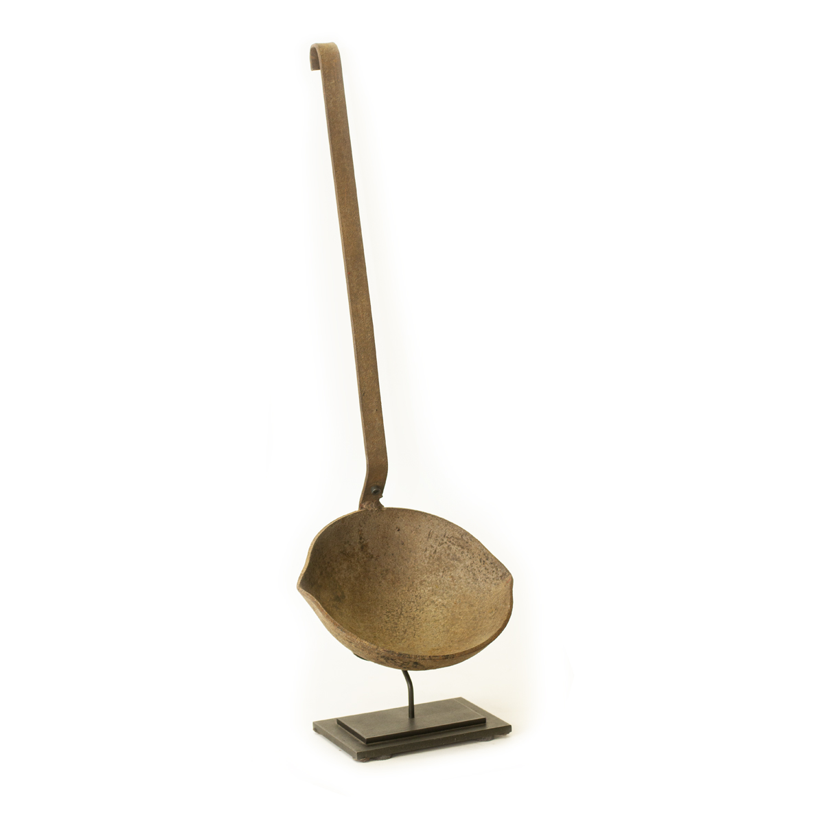 Cast Iron Ladle on Stand CeTerra Accents & Interiors