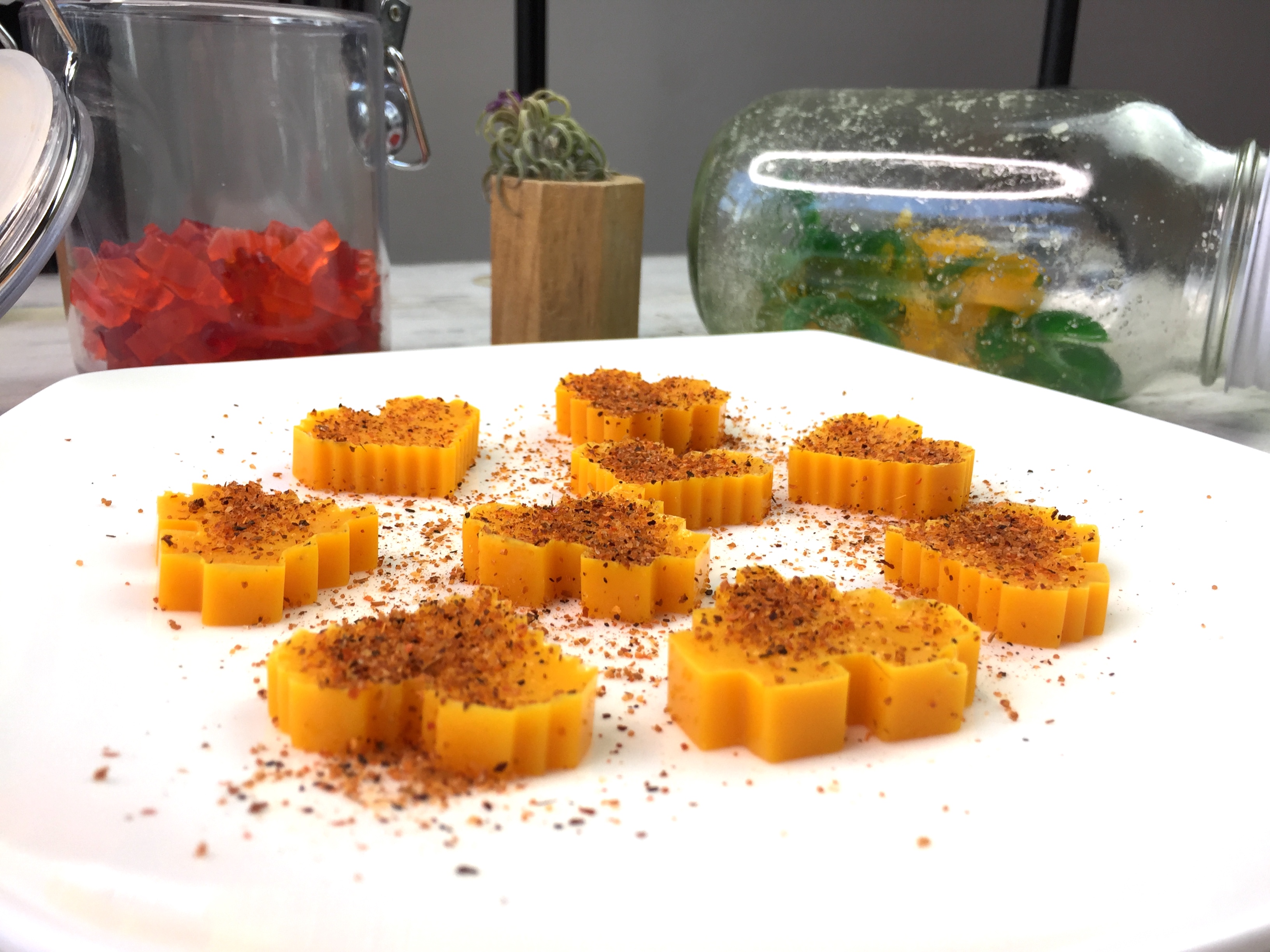 Gomitas de Mango enchiladas con Tajín Keto CetoKETO Recetas Keto
