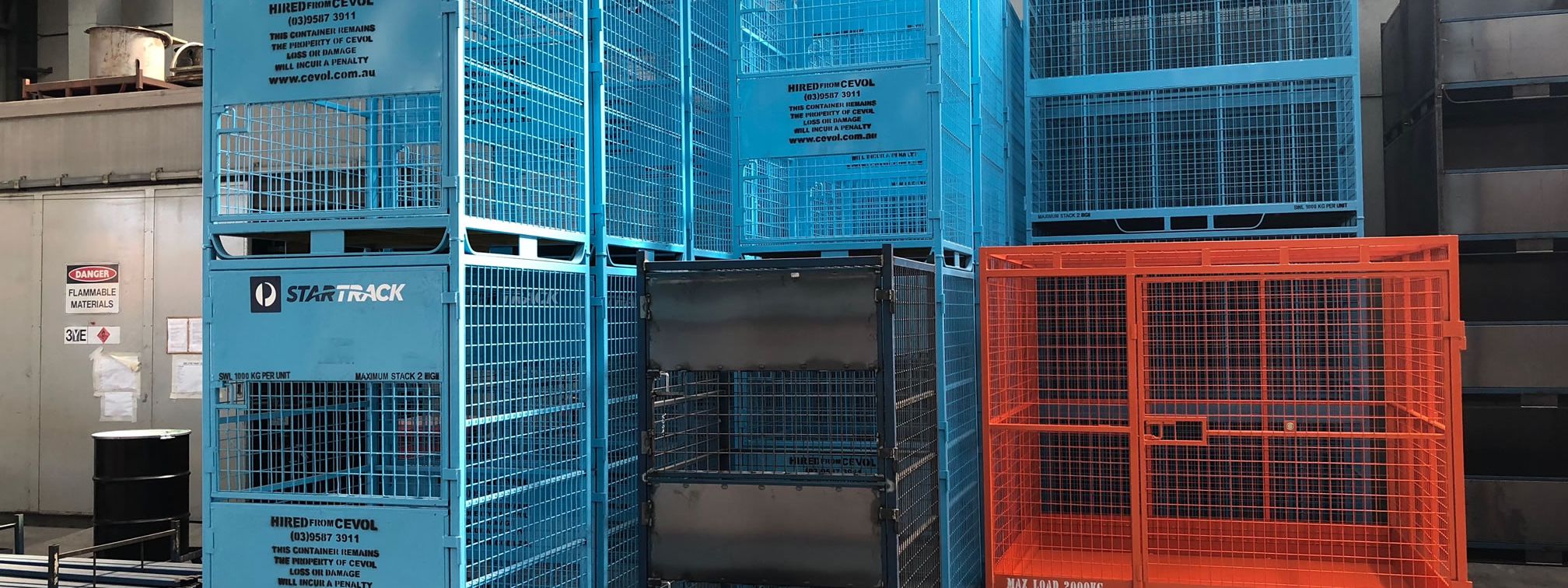 Steel Pallet Cages & Stillages for Sale & Hire Melbourne, Sydney