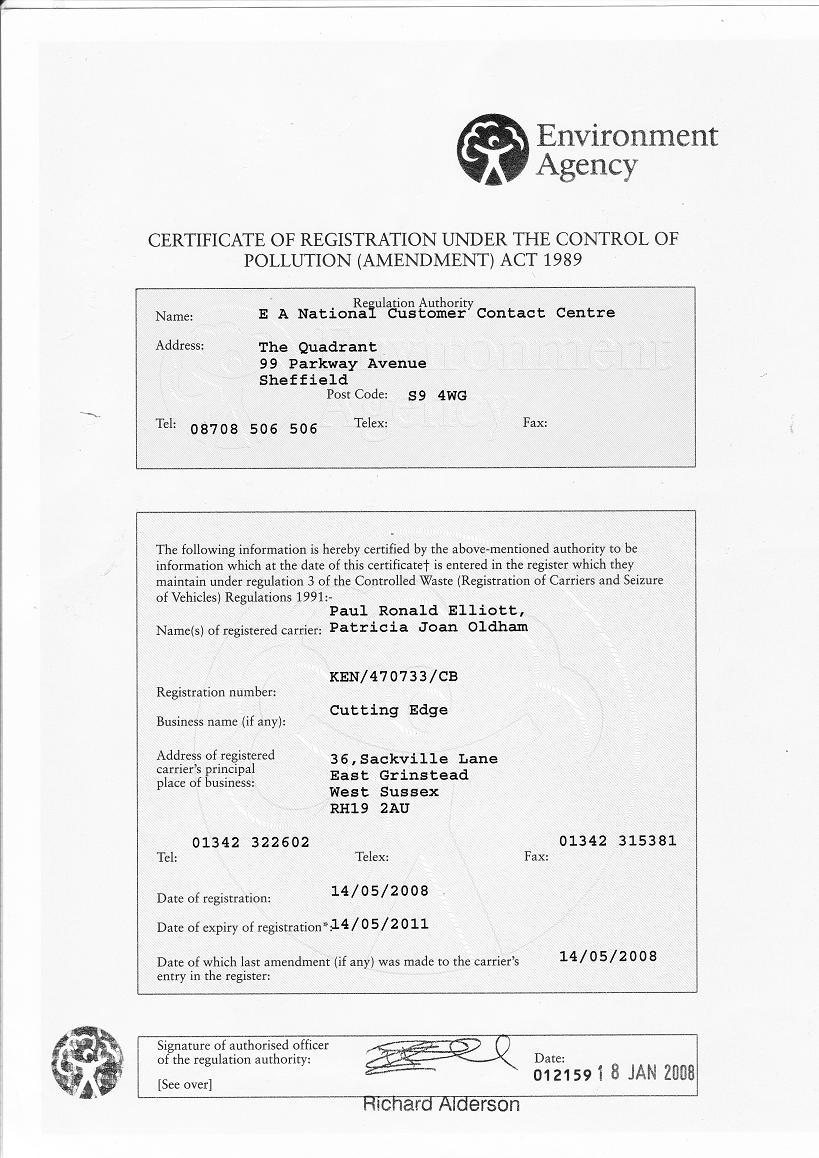 Hazardous Waste Disposal