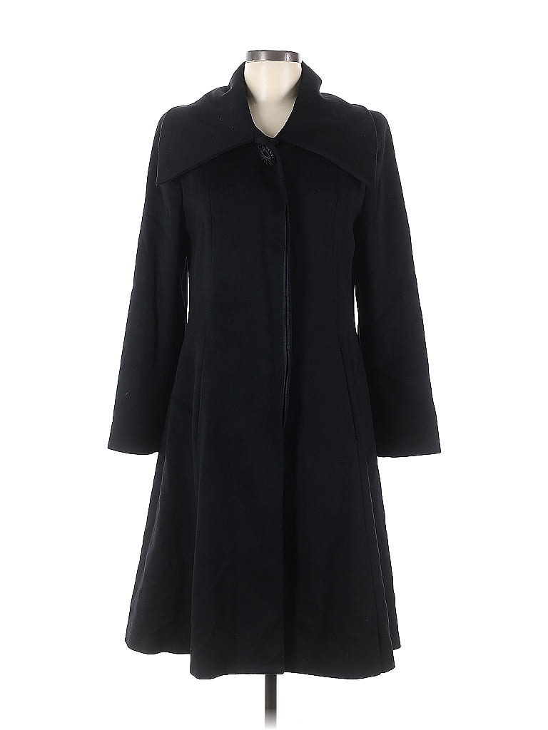 Cinzia Rocca 100% Wool Black Wool Coat Size 8 - 77% off | ThredUp