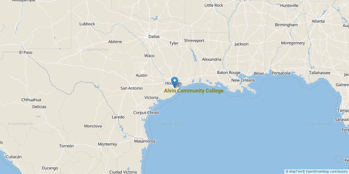 Alvin Community College Campus Map Alvin Community College Overview College Factual
