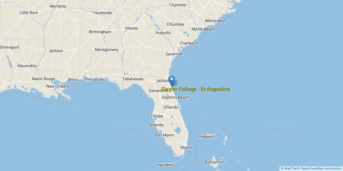 Flagler College Campus Map Flagler College St Augustine Overview College Factual