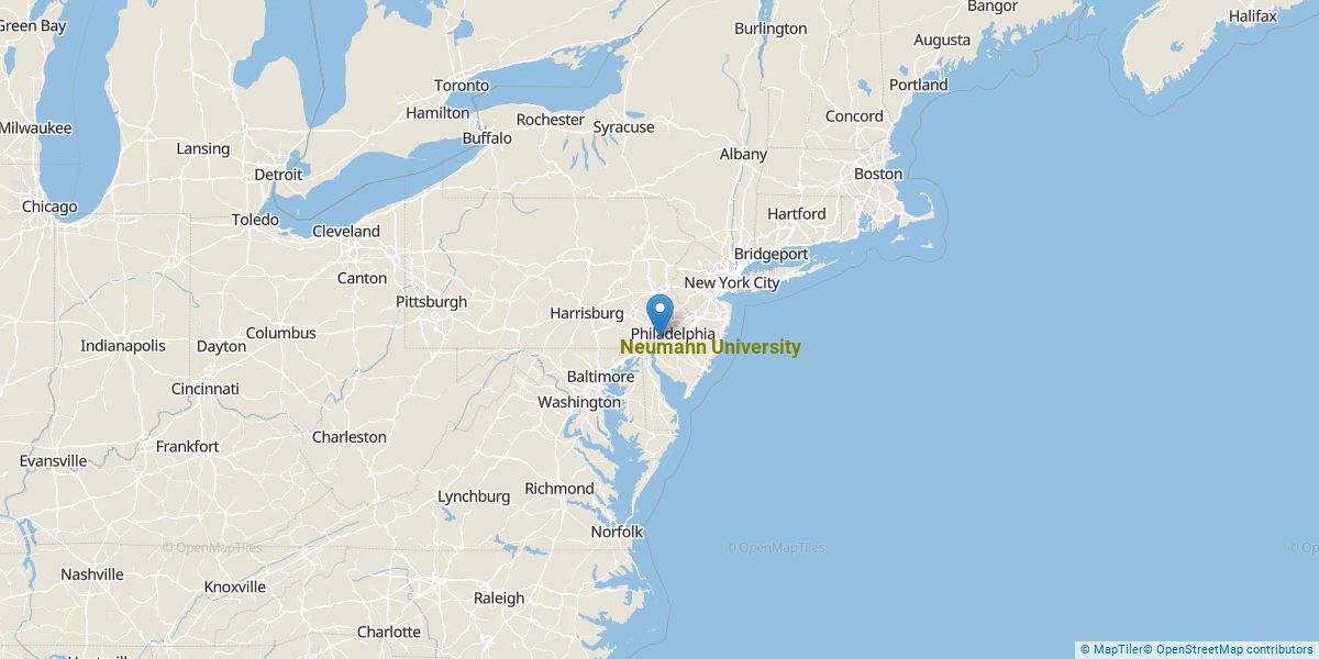 Neumann University Campus Map Neumann University Overview College Factual