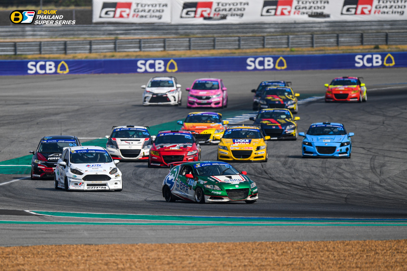 เรซซิ่ง สปิริต ยกทัพตัวแรง เปิดศึกซิ่งฝ่าอุณหภูมิเดือด BQuik Thailand Super Series นัดแรกแห่ง