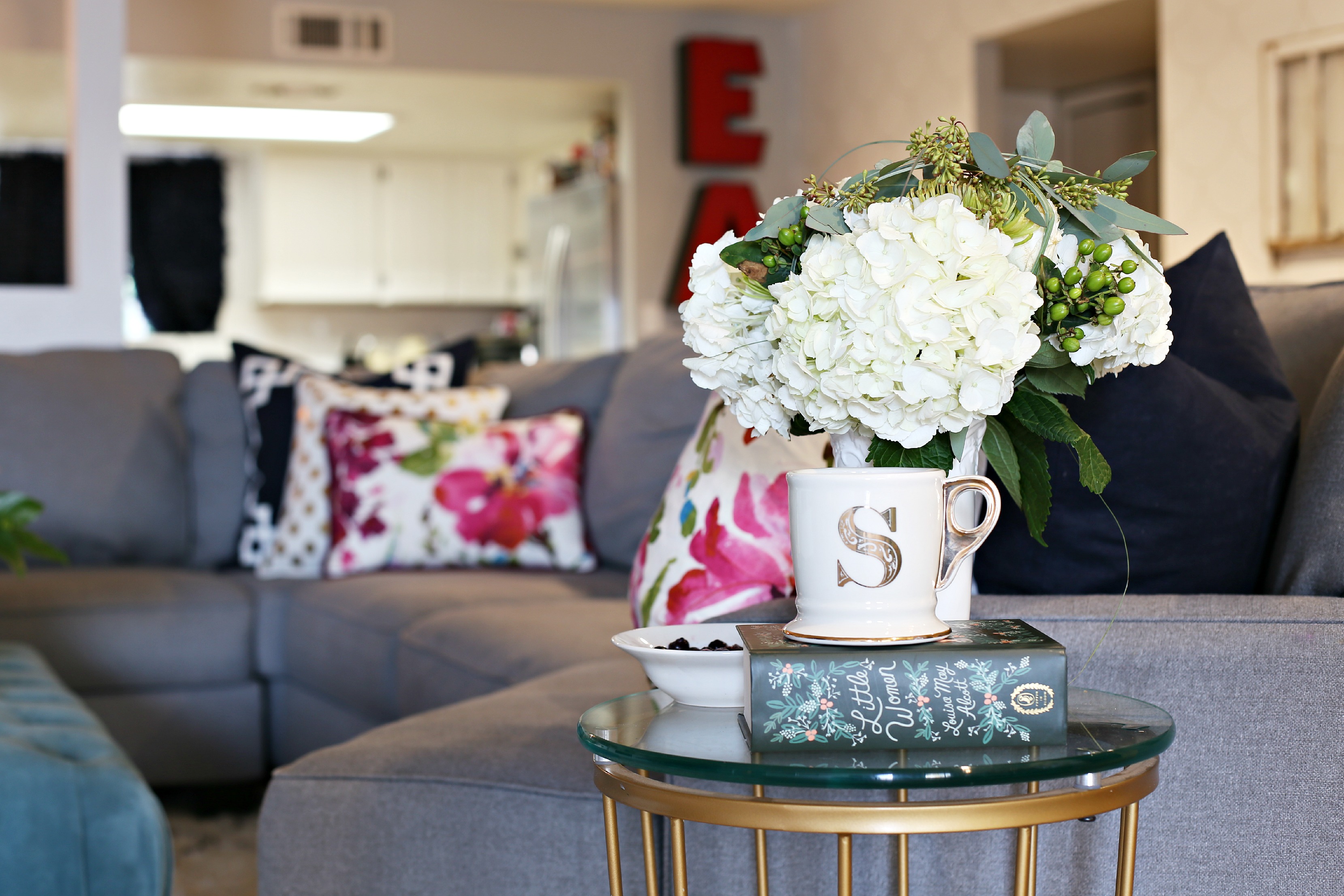 Colorful Living Room with Amazing Rug