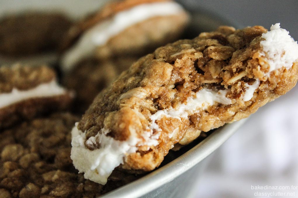 Oatmeal Creme Pie Cookies Classy Clutter
