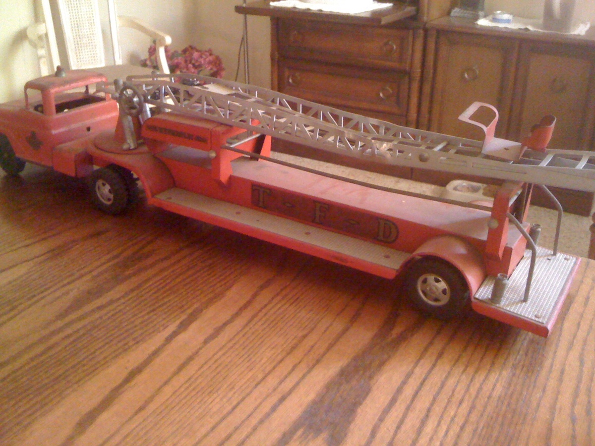 Antique Tonka Ladder Fire Truck Collectors Weekly
