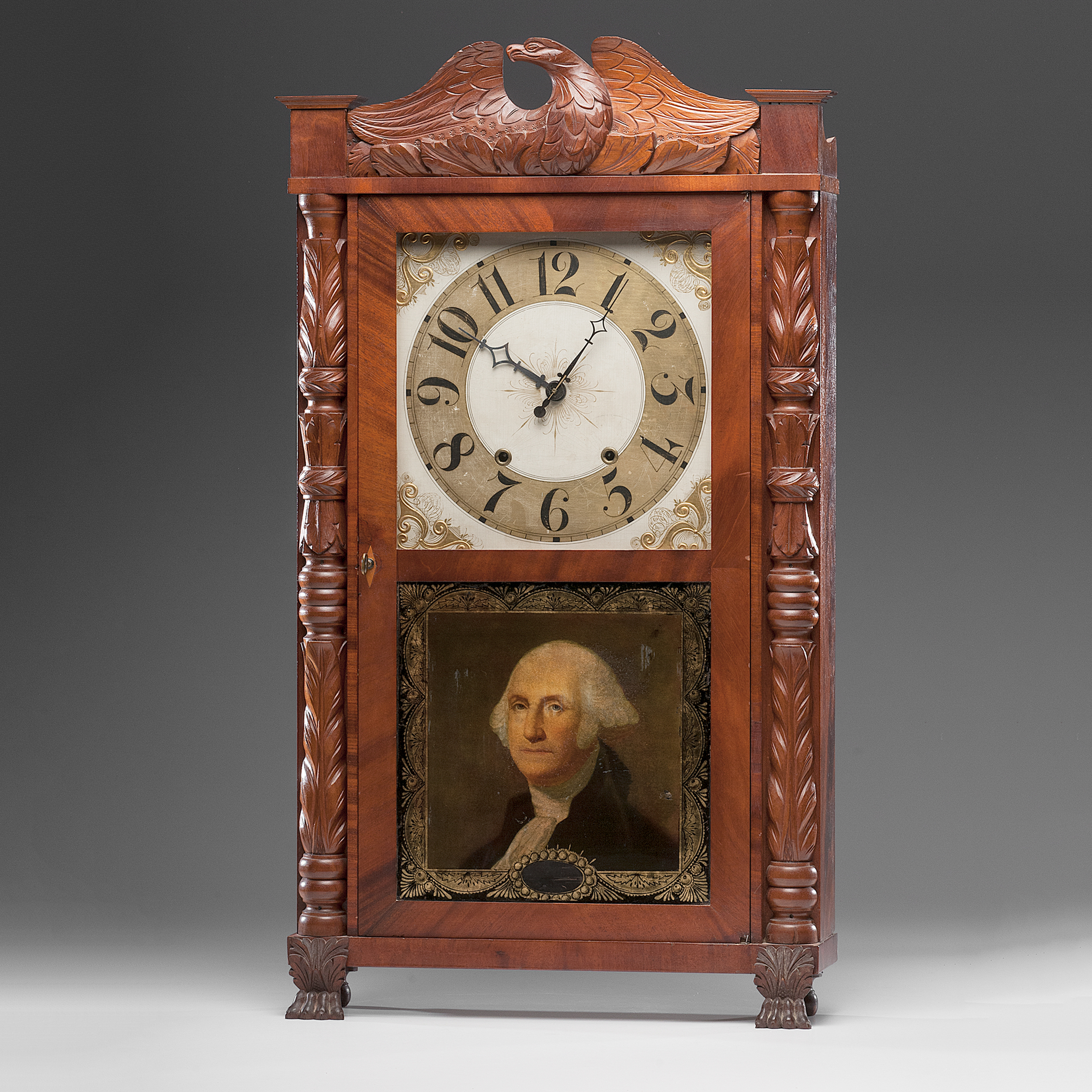 Riley Whiting Shelf Clock Cowan's Auction House The