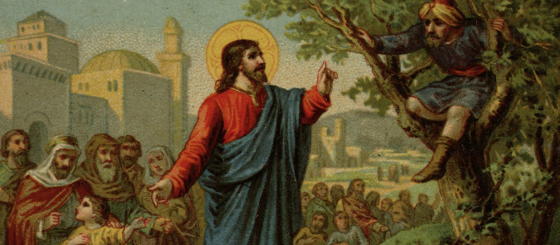Jesus ruft die Scham vom Baum katholisch.de