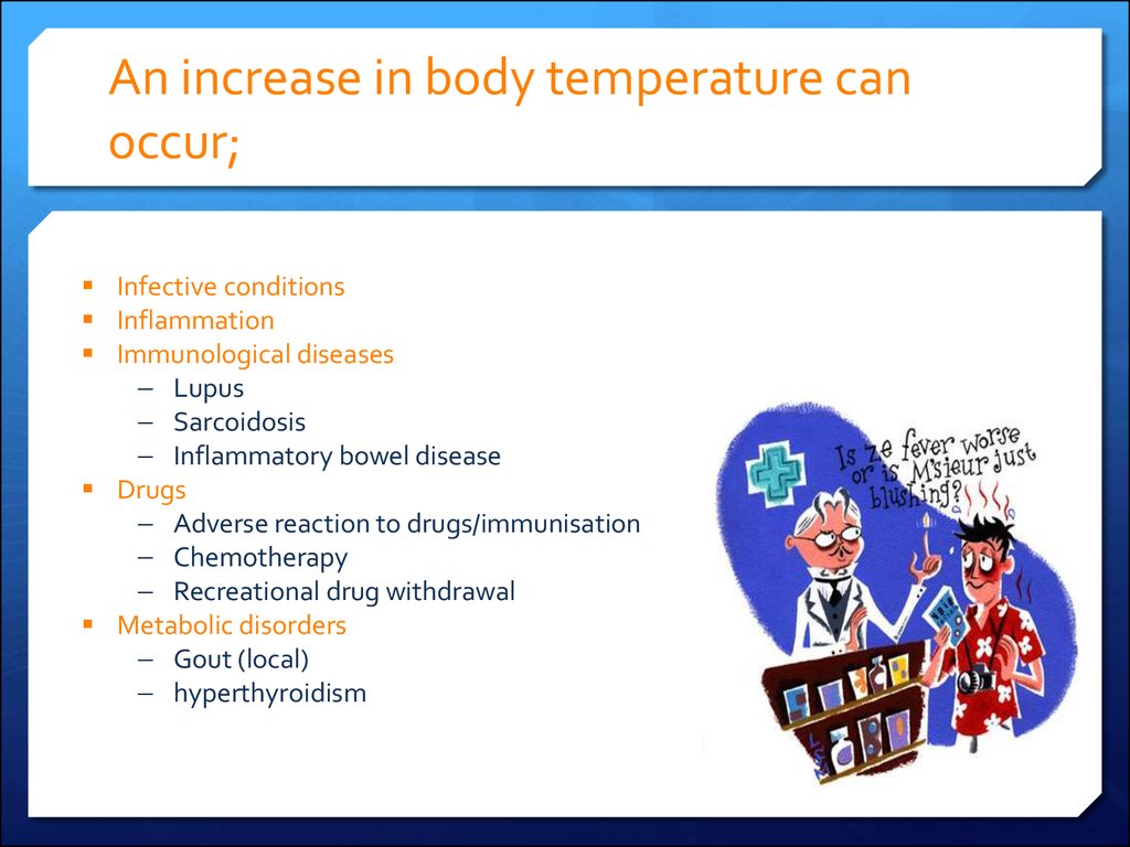 Control of body temperature презентация онлайн