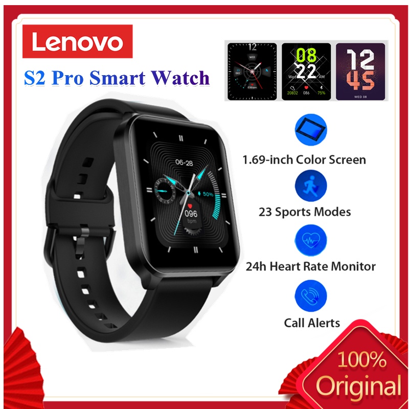 Versión Global Lenovo S2 Pro Smart Watch (Pantalla Táctil A Todo Color