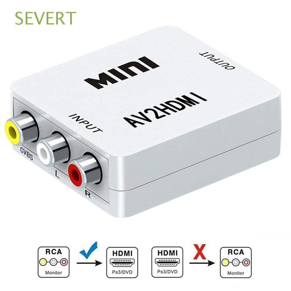 SEVERT Venta Caliente RCA AV A HDMI Con Cable USB