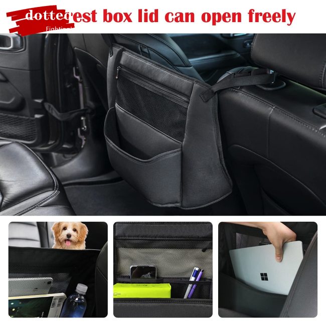 Car Seat Storage Bag 600d Oxford Cloth Mesh Bags For Front Seats Side