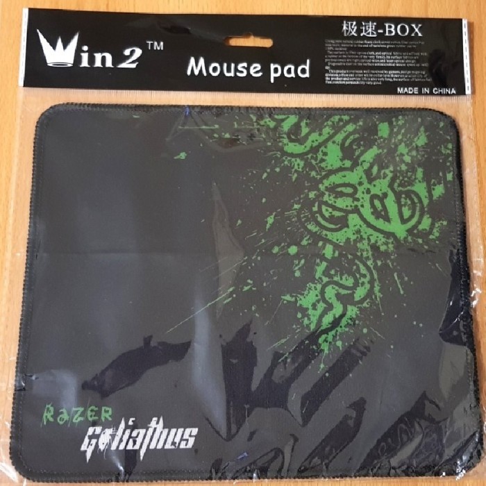 Mousepad MOUSE PAD GAMING GAMER MOTIF RAZER tamaño 29x25 tipo edición de velocidad FPS barato