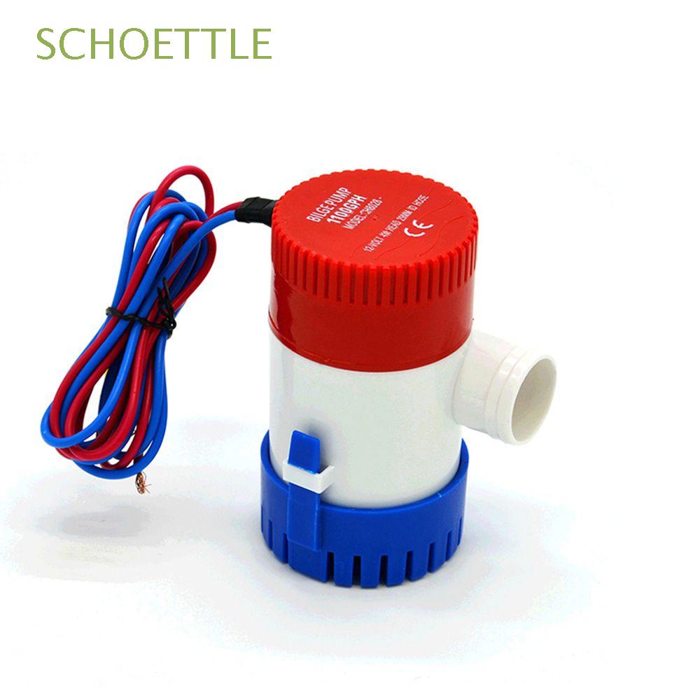 SCHOETTLE Electric Water Pumps Submersible Boat Bilge Pump 12v/24V Seaplane Houseboat Motor