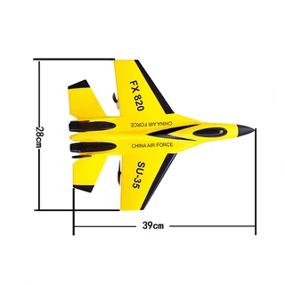 FX820 2.4G 2CH SU35 Planeador Envergadura EPP RC Avión