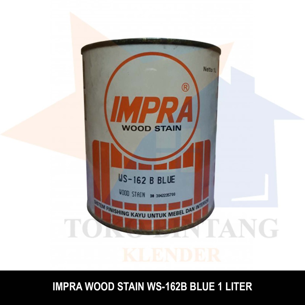 Jual Impra Wood Stain WS162B Blue 1 Liter Shopee Indonesia