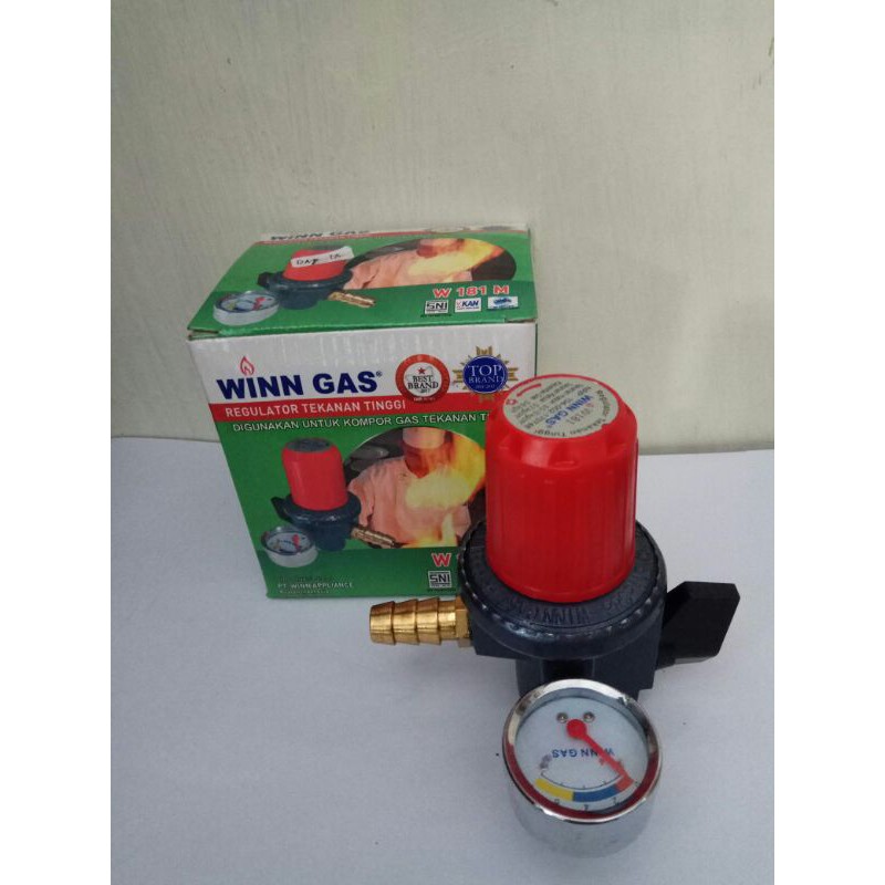 Jual REGULATOR LPG WINN GAS W 181 M (REGULATOR TEKANAN TINGGI) Shopee
