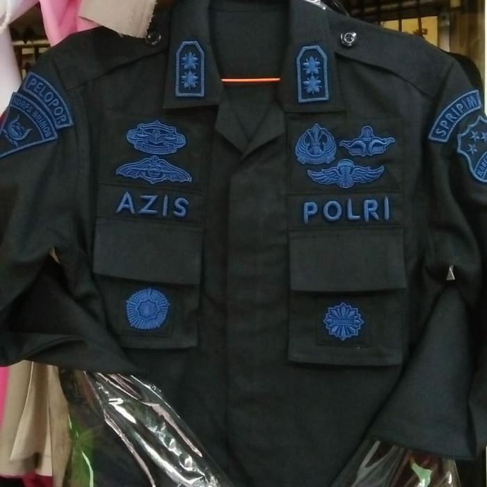 Jual Patch / Emblem / Bordir Brimob Timbul Indonesia|Shopee Indonesia