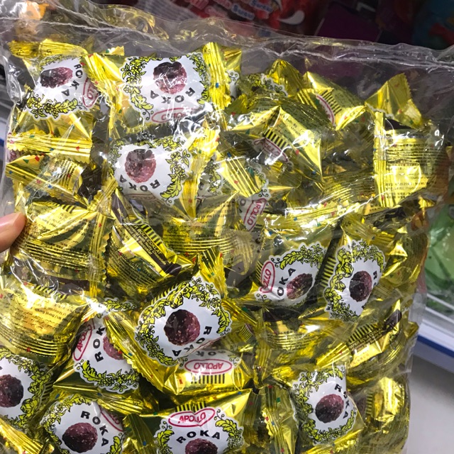 Jual Apollo Roka Coklat Isi 80Pcs Malaysia | Shopee Indonesia