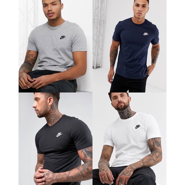 Jual Nike Club T-Shirt - Kaos Basic Unisex Indonesia|Shopee Indonesia