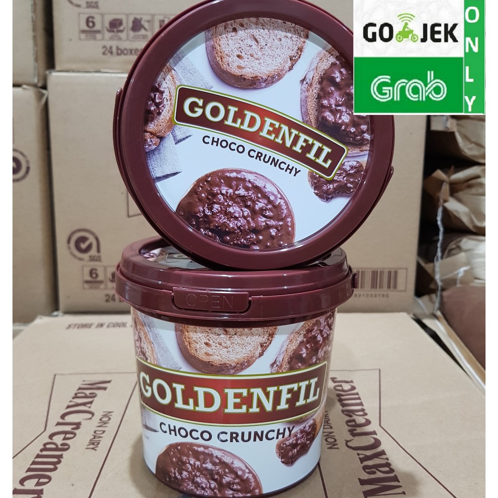 GoldenFil Choco crunchy 1 KG GROSIR GOSEND / GRAB ONLY